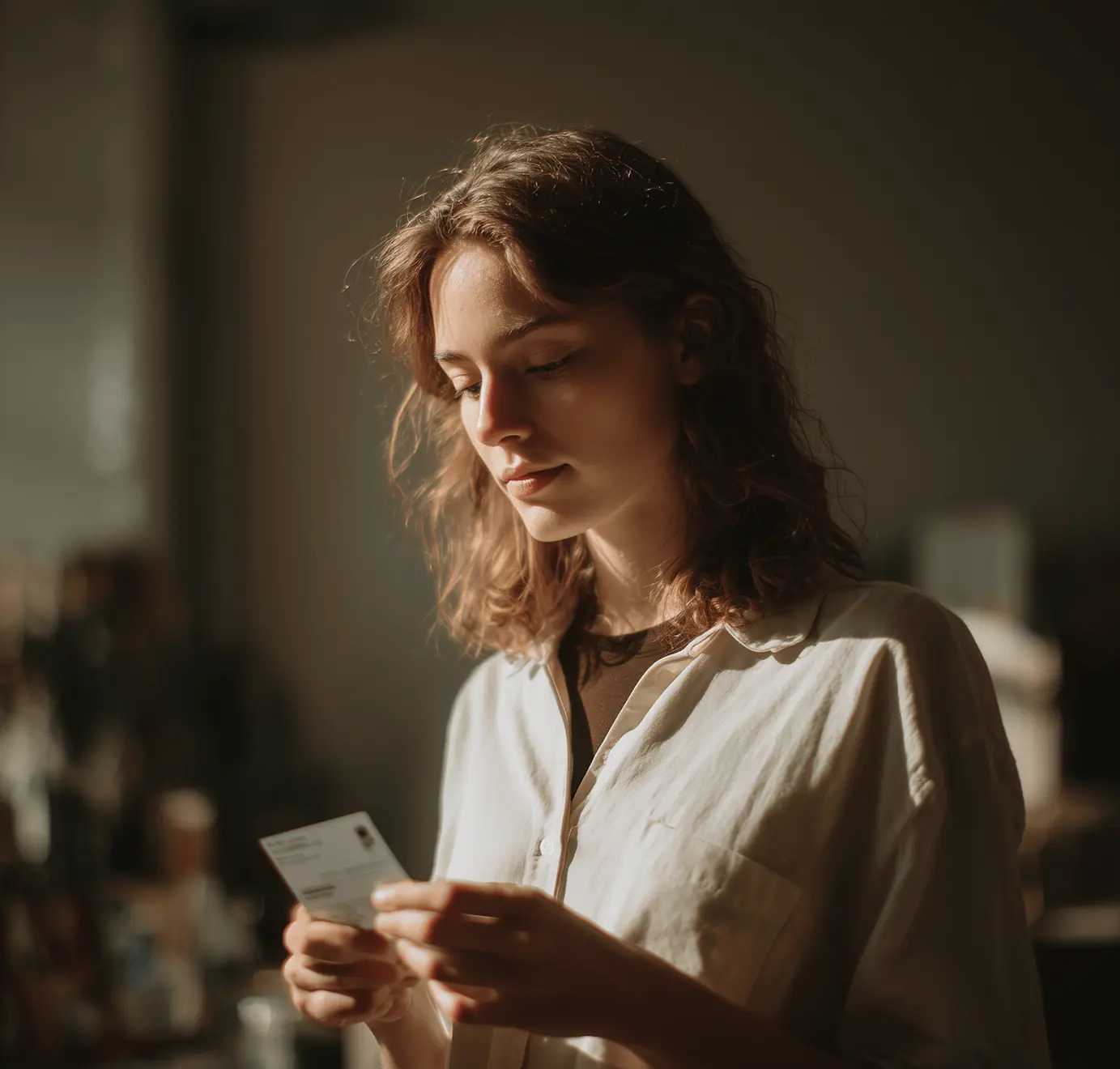 Ciudadana validando su identidad digital